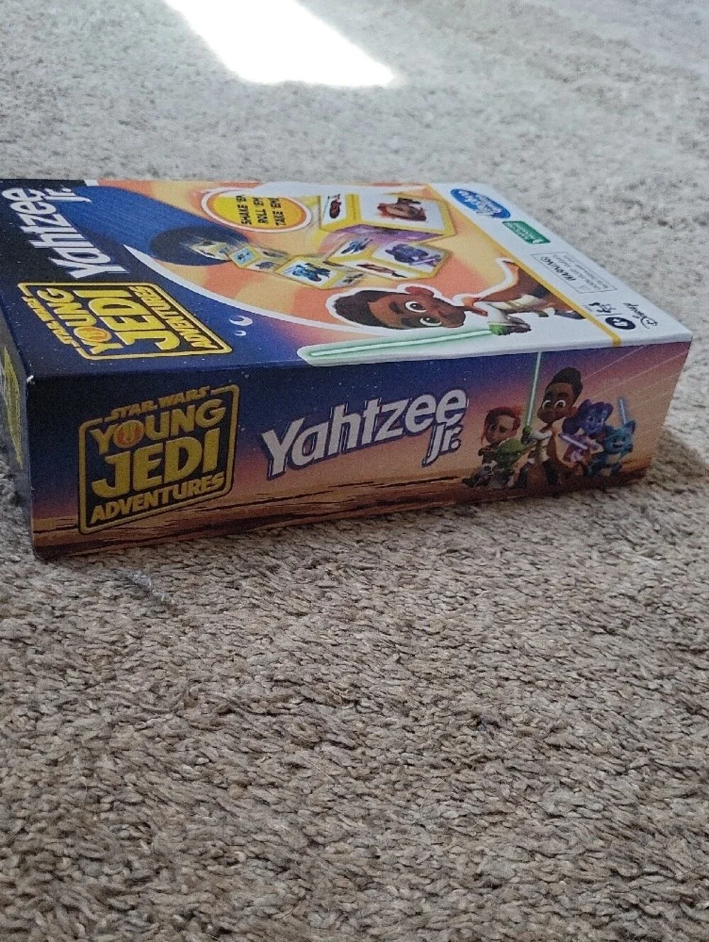 NWT Disney Star Wars Young Jedi Adventures Yahtzee Jr. Boxed Game
